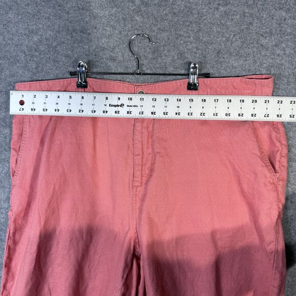 Tommy Bahama Men's Salmon Linen & Tencel Blend Relaxed Fit Shorts Size 40 - Picture 12 of 13